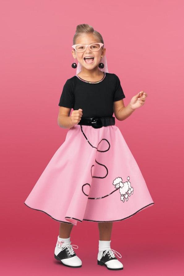 Fab '50s Costume for Girls - Main Image