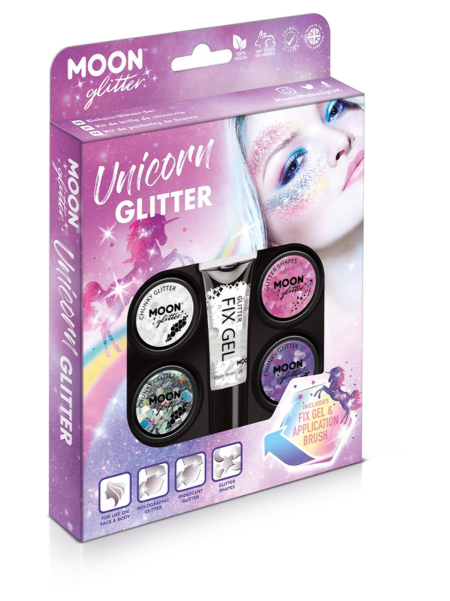 Moon Glitter Unicorn Glitter Kit, Assorted
