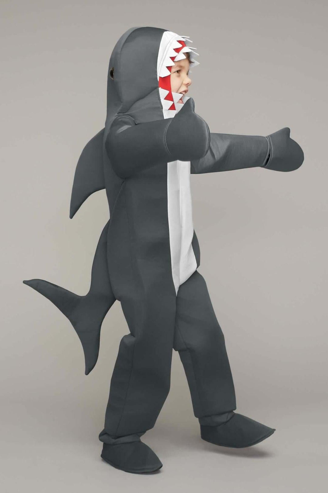 Great White Shark Costume for Kids-Chasing Fireflies