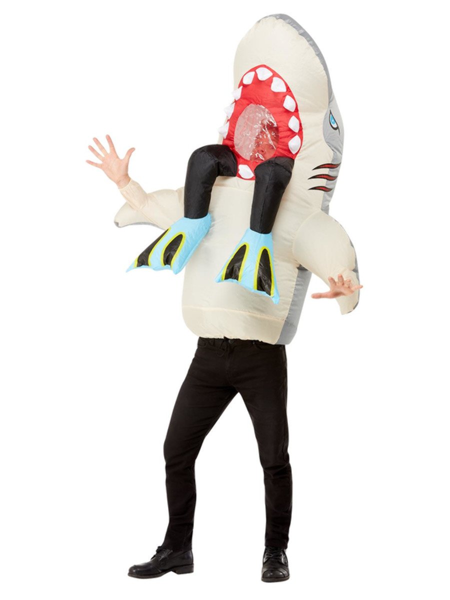 Inflatable Shark & Diver Costume Alternate