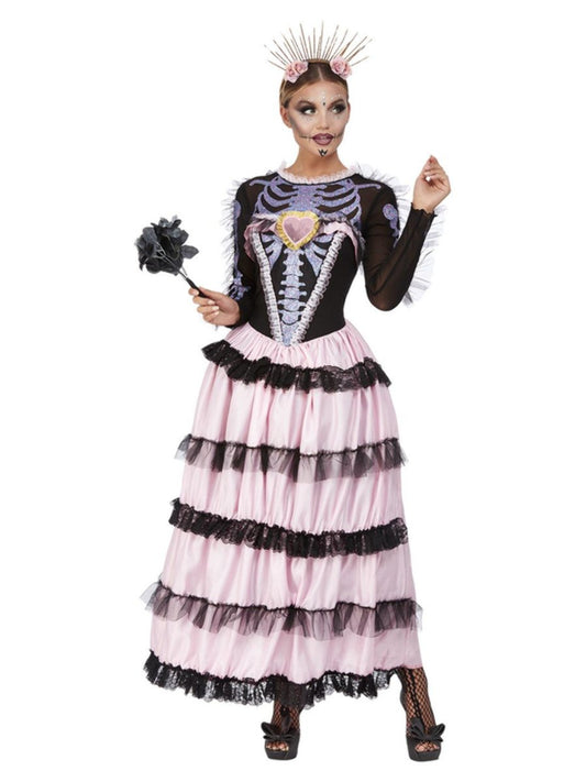 Deluxe DOTD Senorita Costume, Pink Alternate