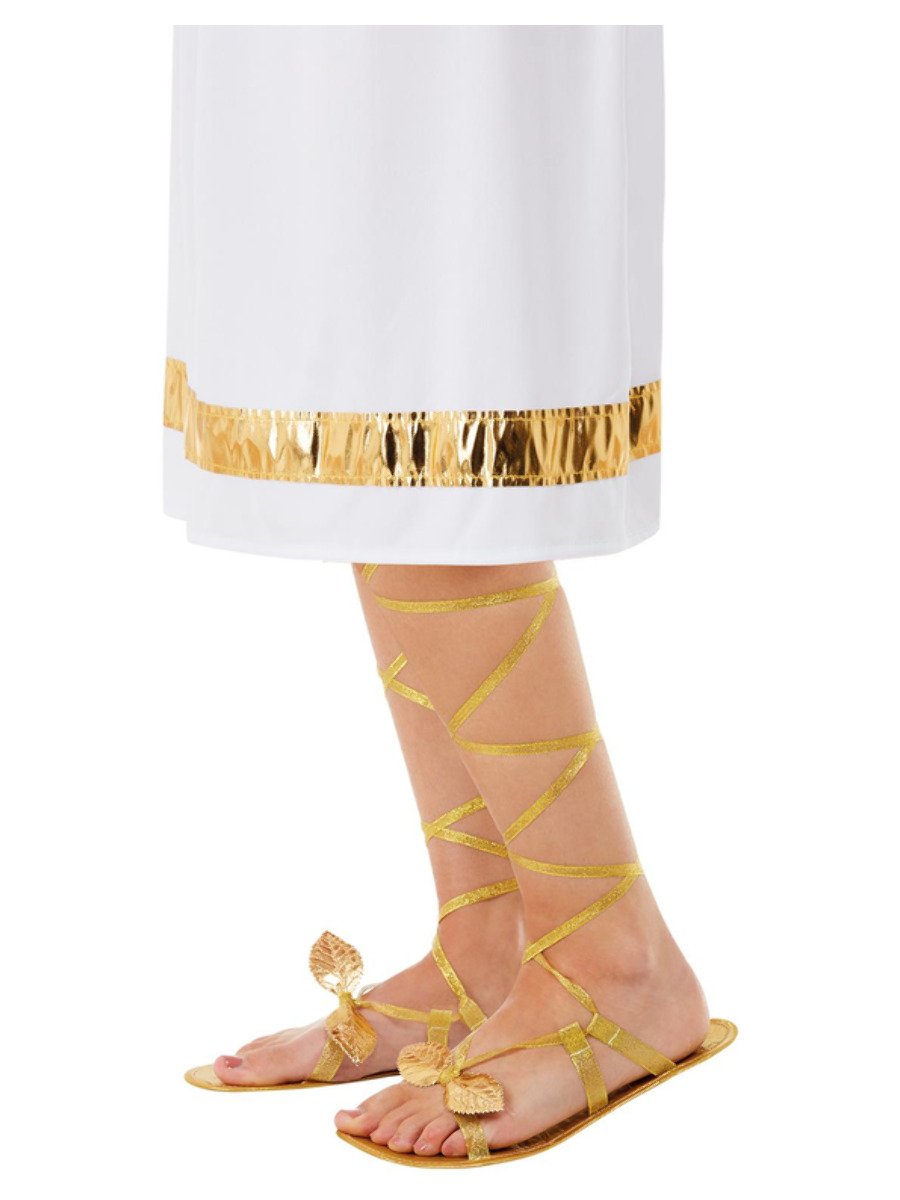 Grecian Lace Up Sandals, Gold Alternate 2