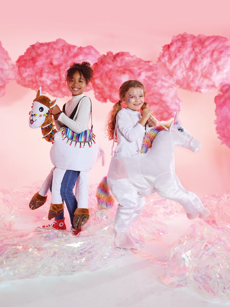 Llama Ride-In Costume for Kids