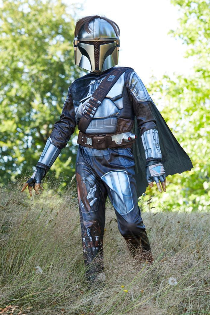 Mandalorian Deluxe Star Wars Costume for Kids-Chasing Fireflies