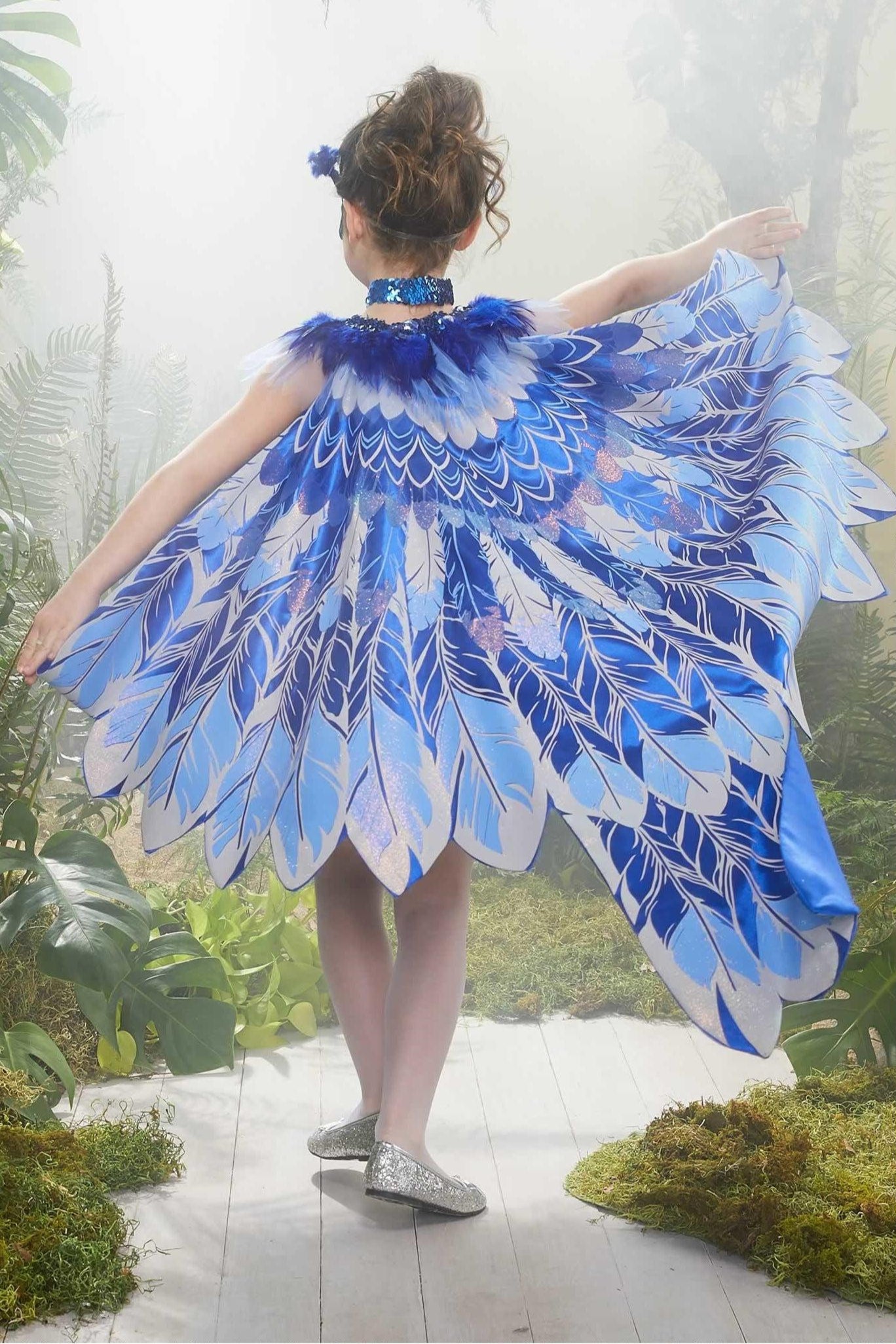 Pretty Bluebird Costume For Girls-Chasing Fireflies