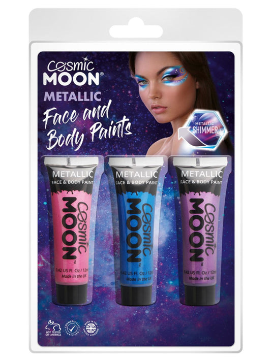 Cosmic Moon Metallic Face & Body Paint, 