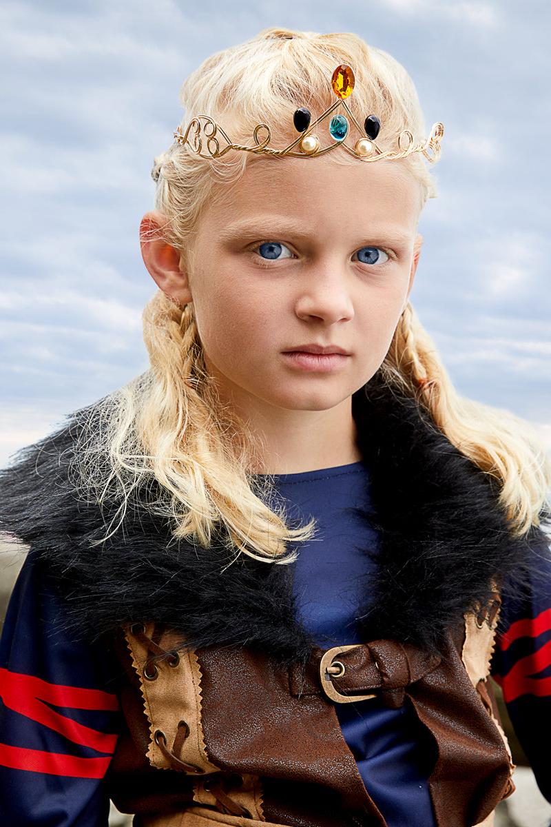 Viking Warrior Costume for Girls-Chasing Fireflies