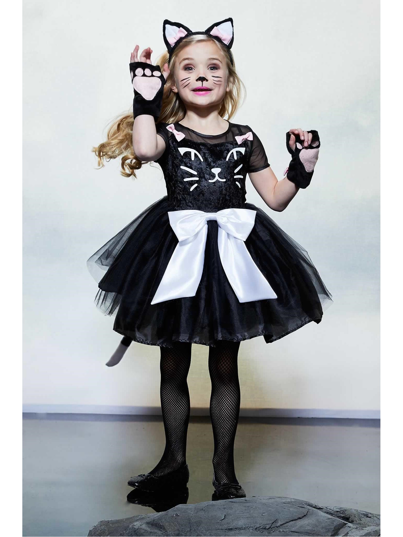 Black Cat Costume for Girls