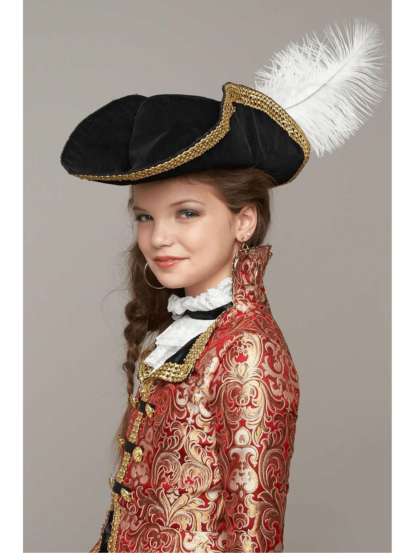 Black Pirate Hat for Kids  bla alt1