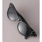 Black Rhinestone Sunglasses