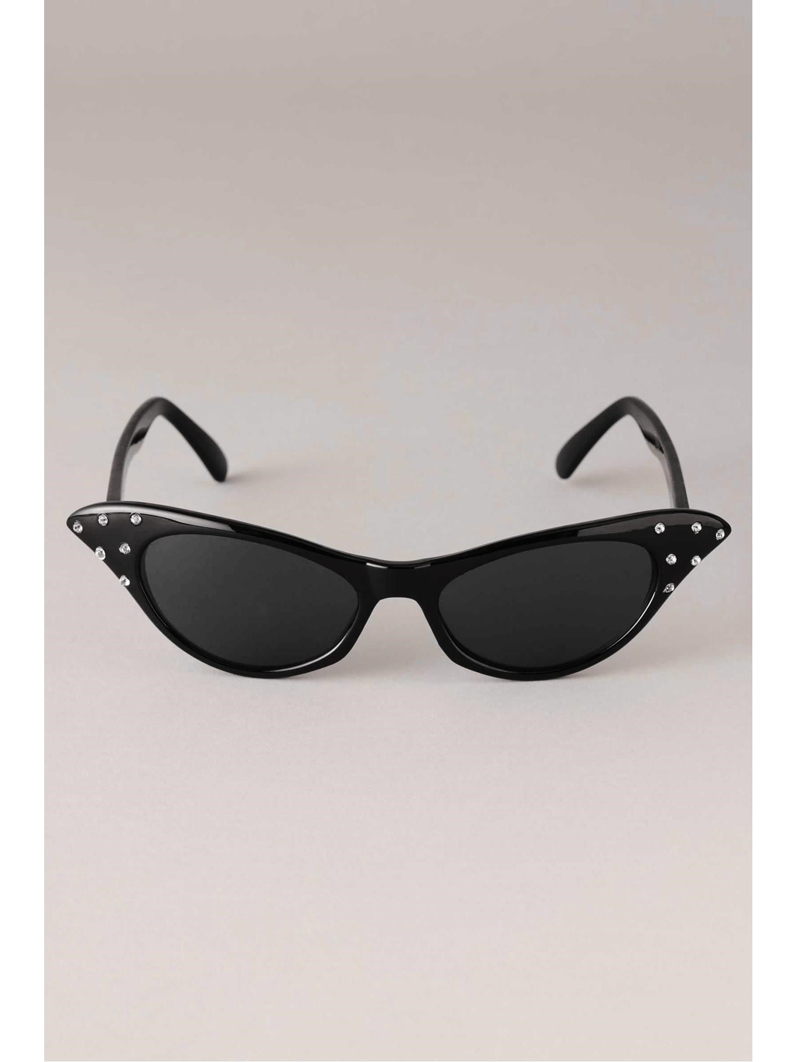 Black Rhinestone Sunglasses  nc alt1