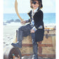 Blue Brocade Pirate Costume for Boys