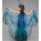 Blue Butterfly Costume for Girls  blu alt2