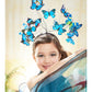 Blue Monarch Butterfly Headpiece  nc alt1