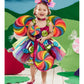 Candy Fairy Costume for Girls  mlt alt1
