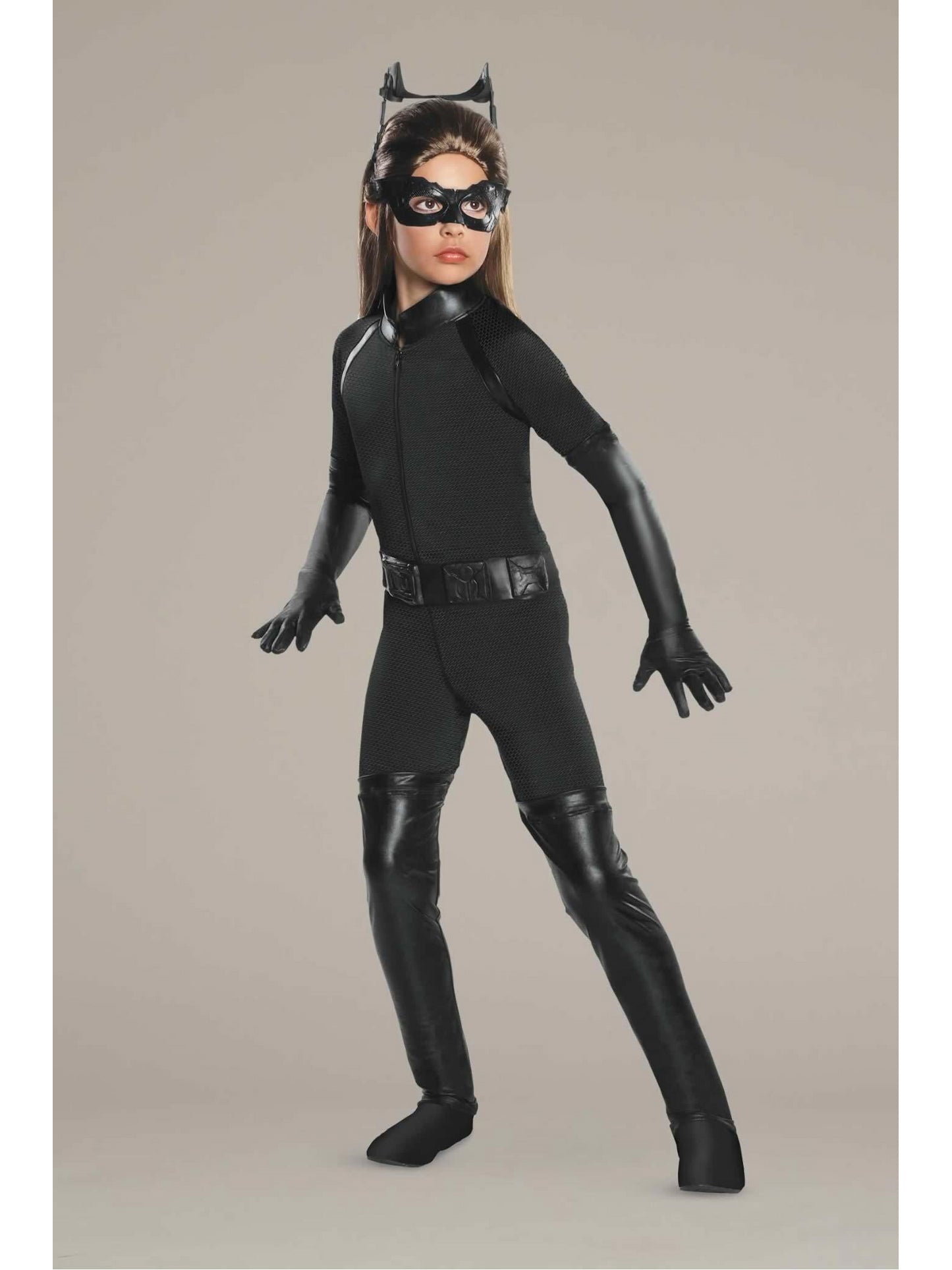 Black Catwoman Costume with Headband