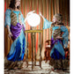 Fancy Fortune Teller Costume for Girls  blu alt2