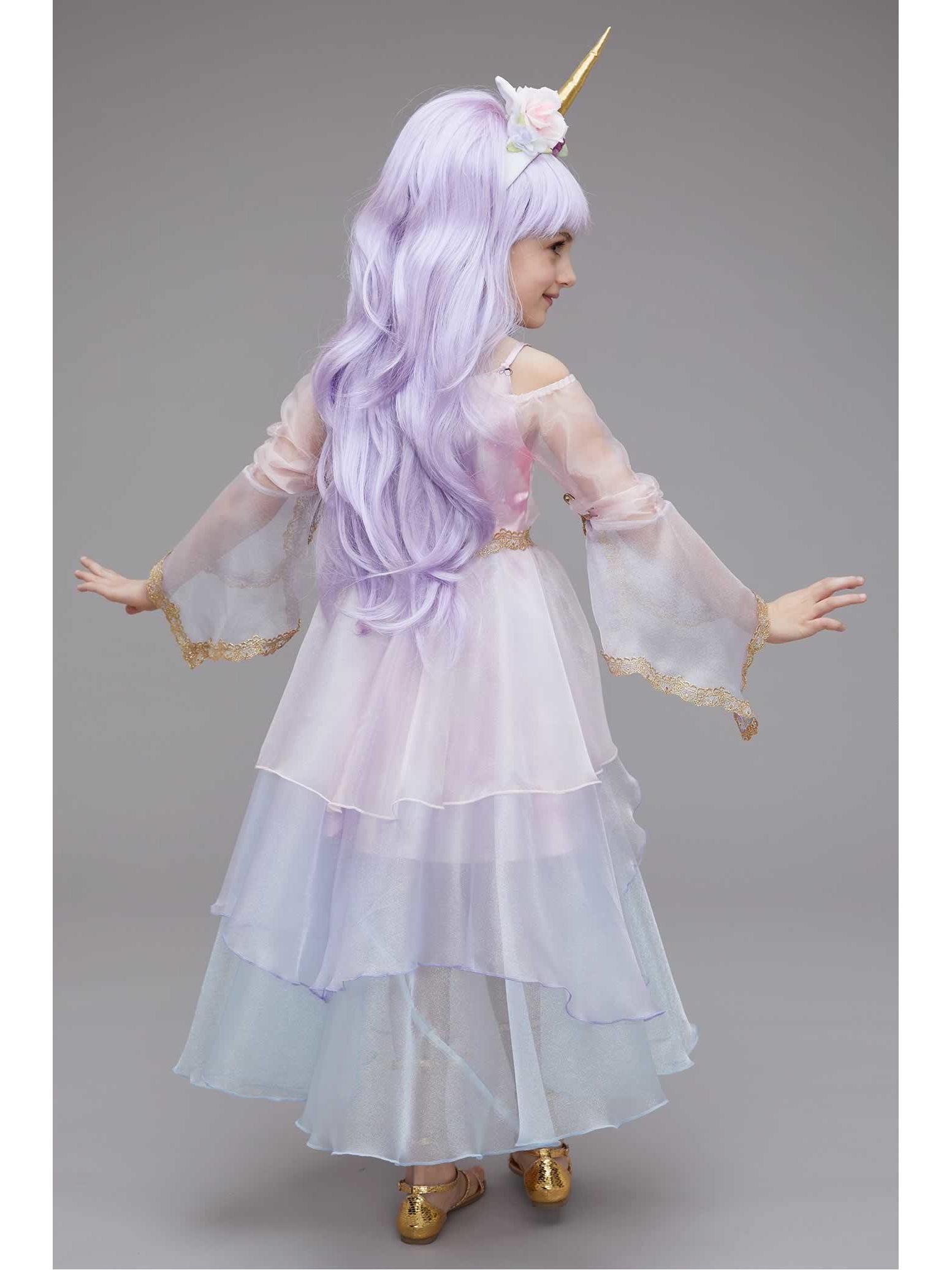 Forest Unicorn Costume for Girls  mlt alt2