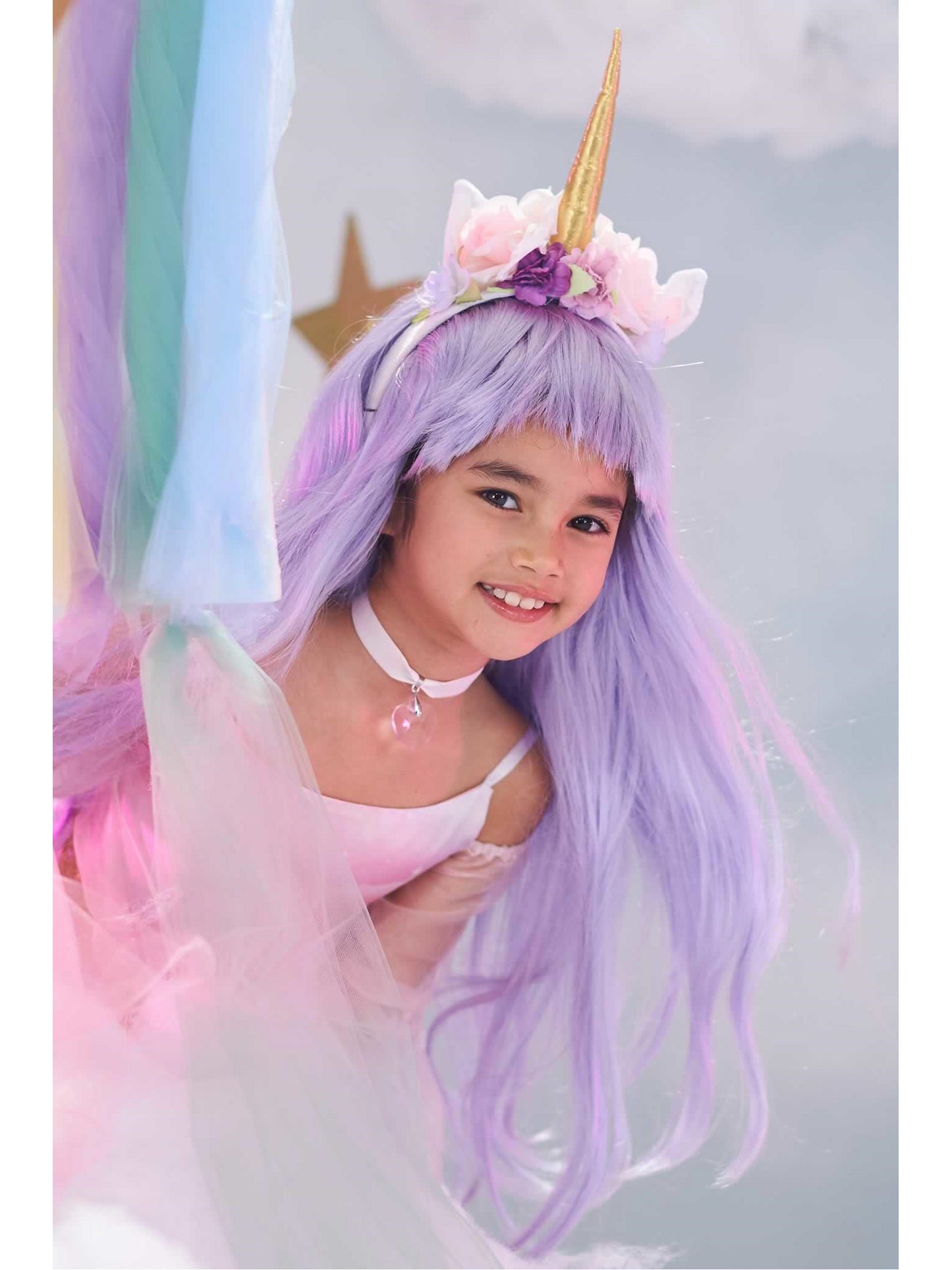 Forest Unicorn Costume for Girls  mlt alt3