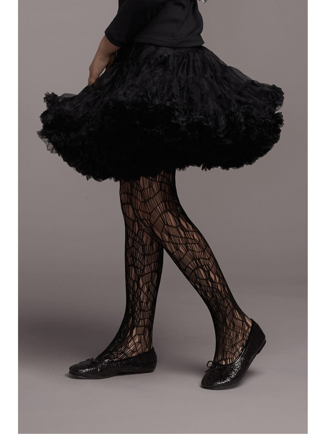 Girls Black Petticoat