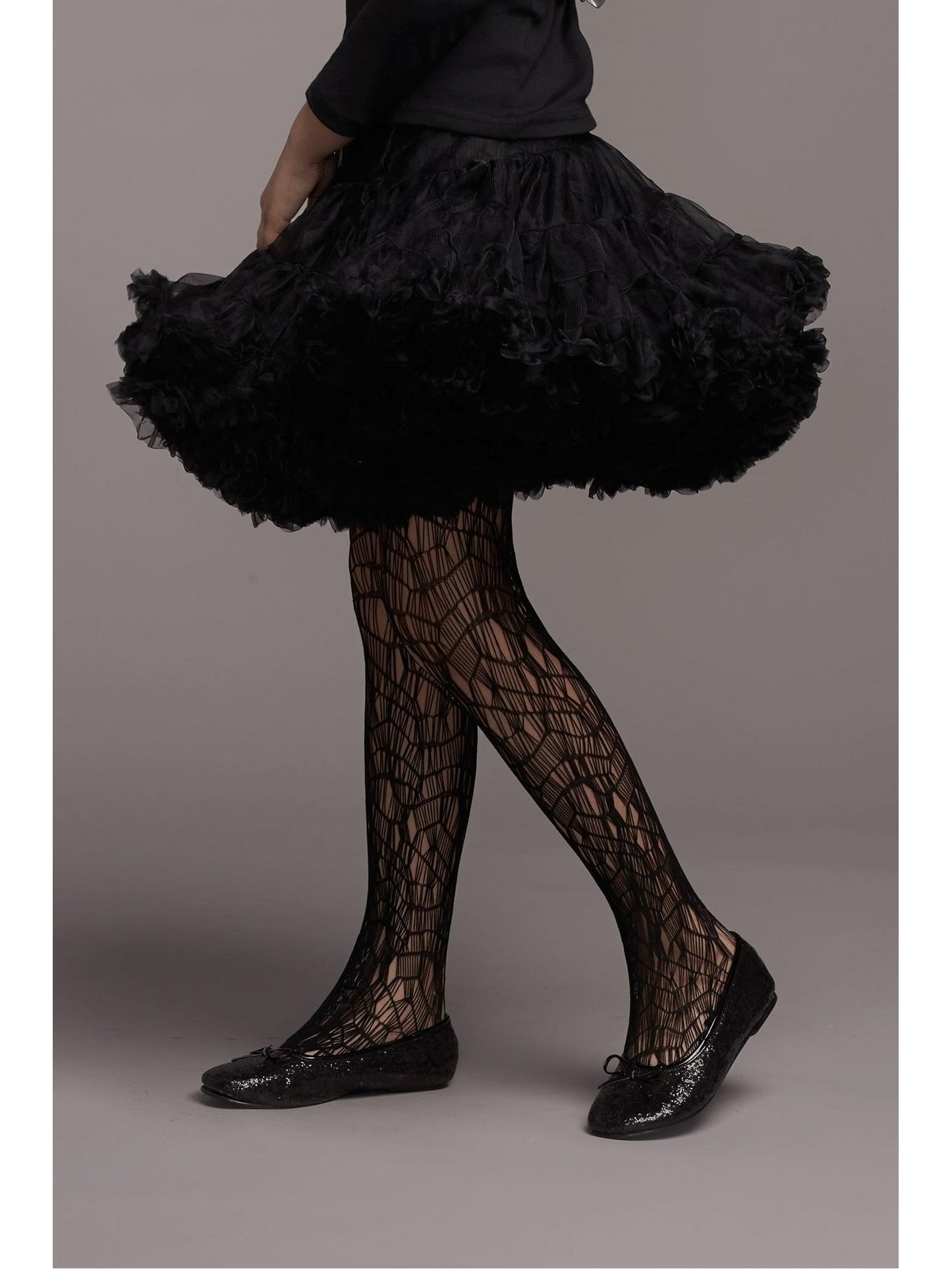 Girls Black Petticoat