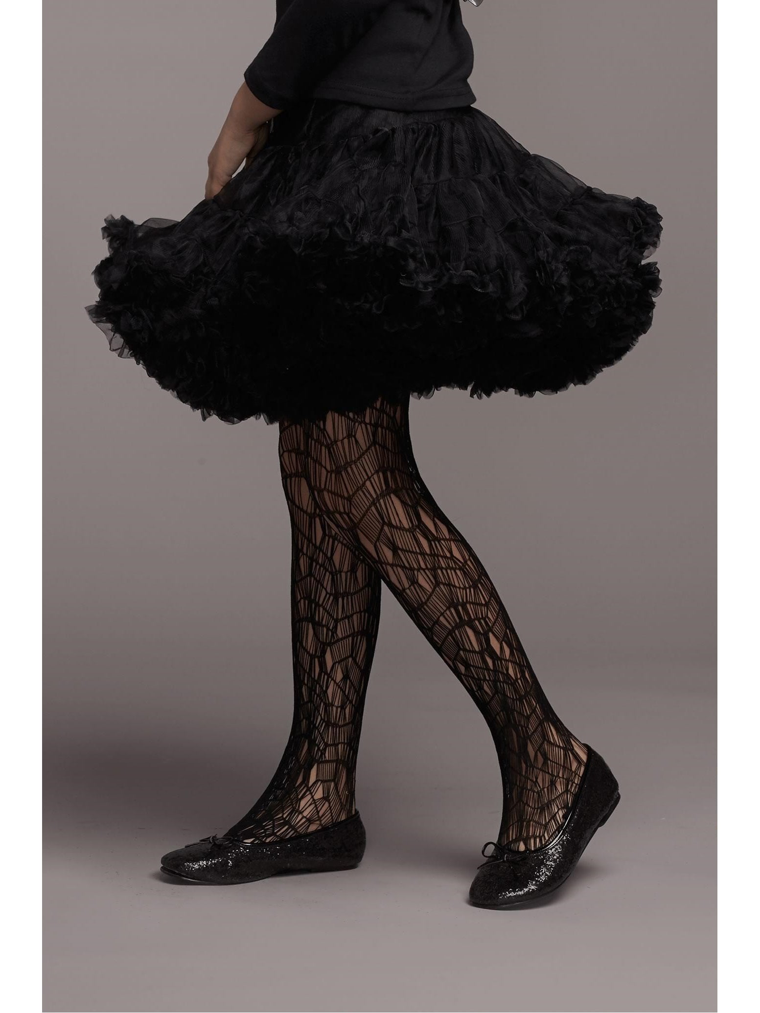 Girls Black Petticoat