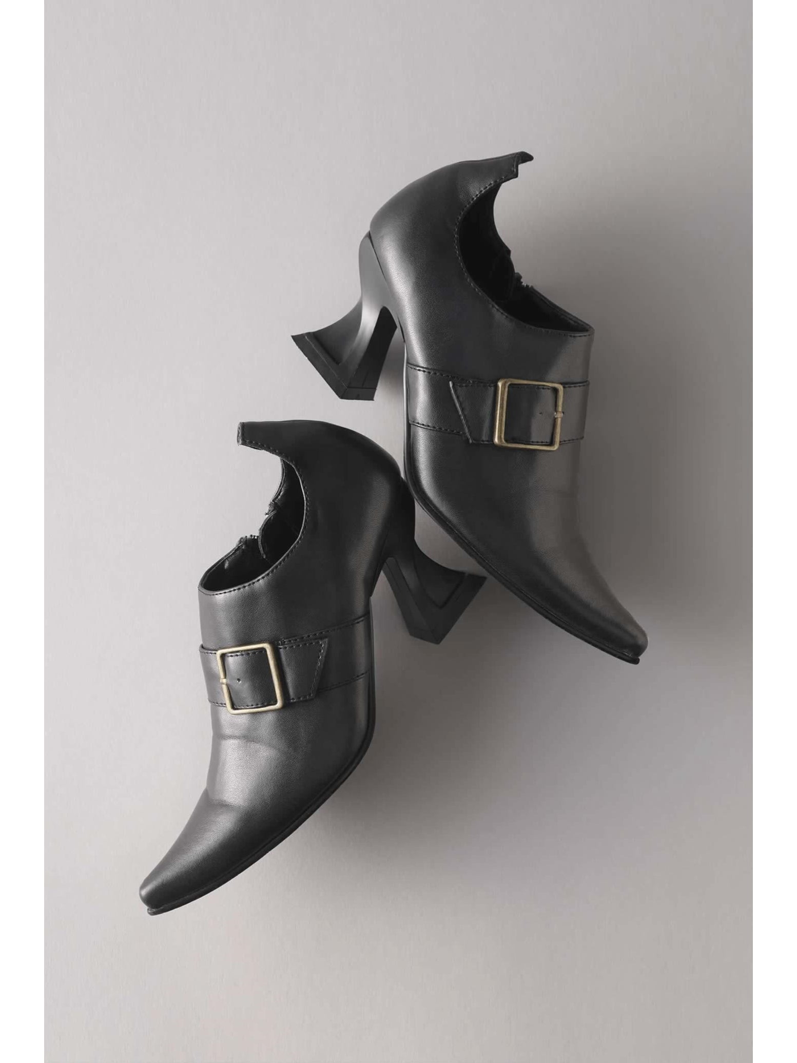 Girls Pointy Witch Shoes