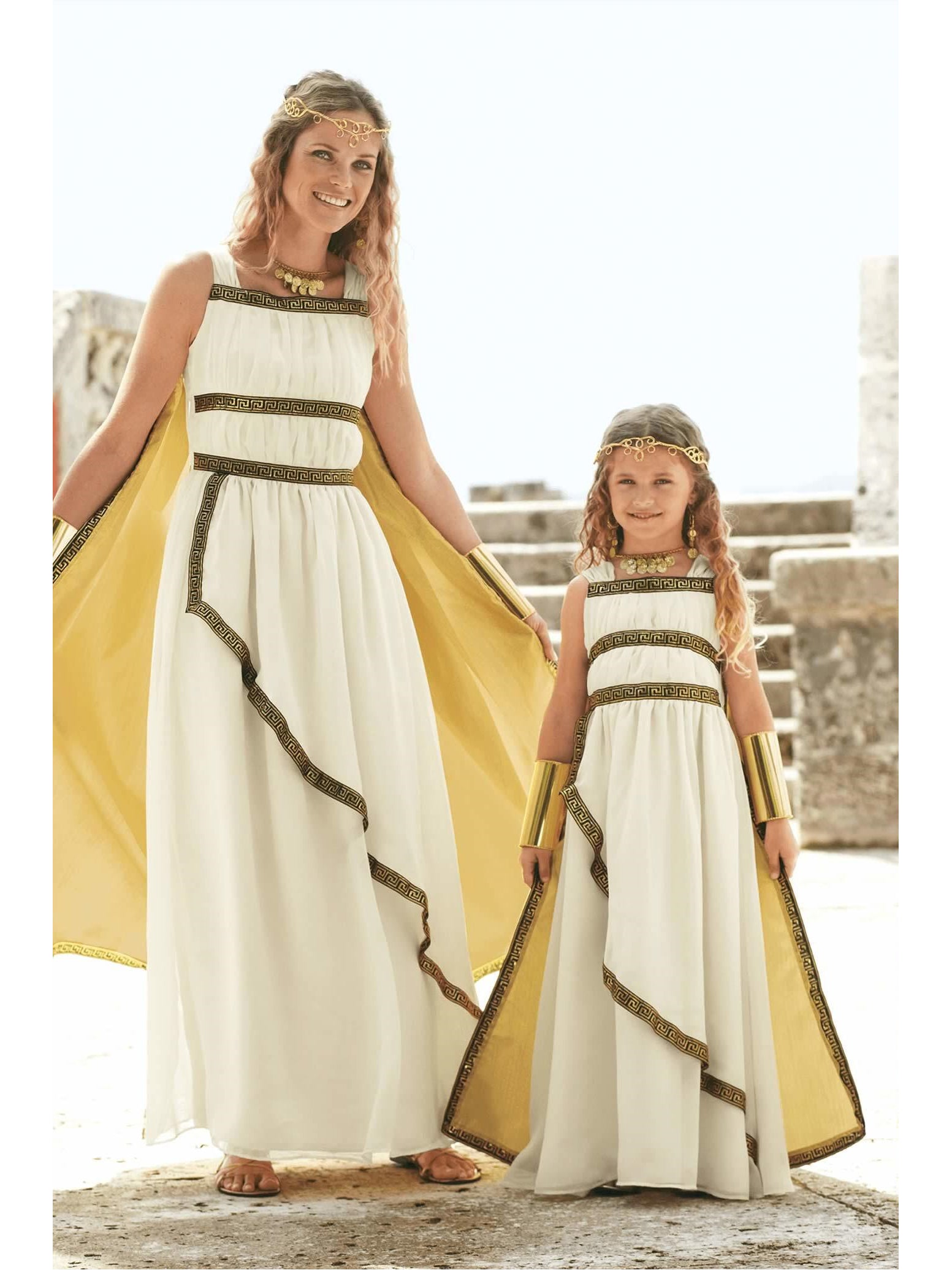 Greek Goddess Costume For Girls  ivo alt1