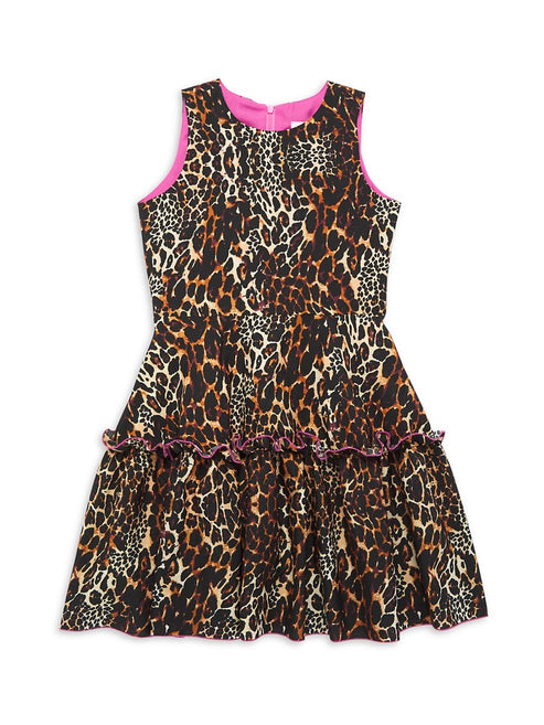 Girls Animal Print Dresses
