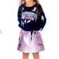 Blue Amazing Long Sleeve Top for Girls