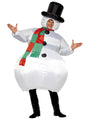 Inflatable Snowman Costume for Adults