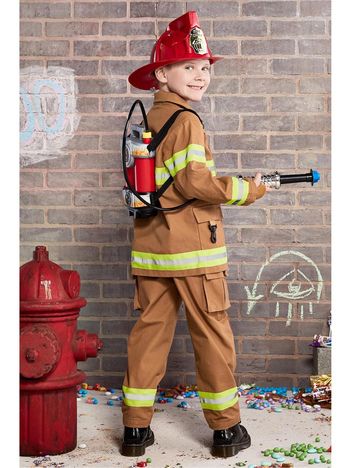 kristen alkohol Gå i stykker Firefighter Costume for Kids – Chasing Fireflies