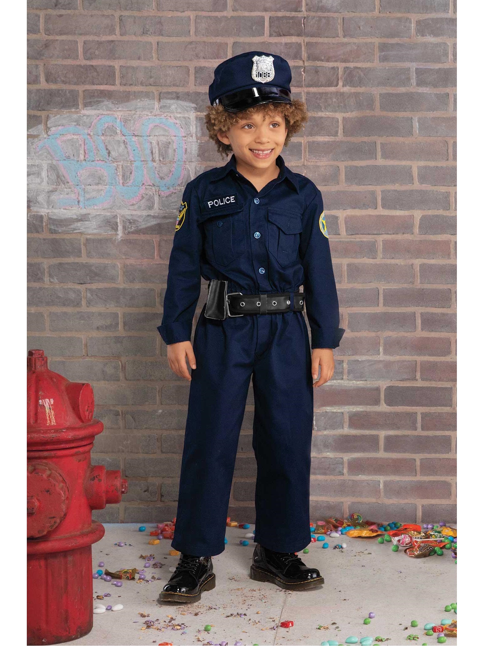 Jr. Police Officer Costume For Kids