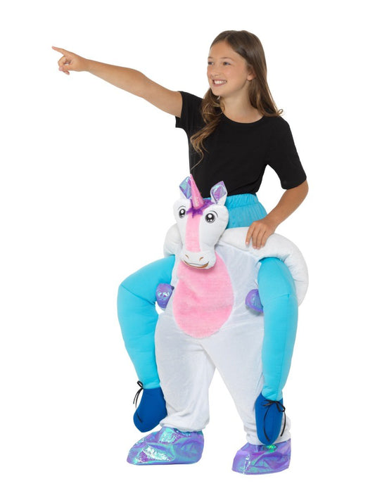 Kids Piggyback Unicorn Costume Alternative View 3.jpg