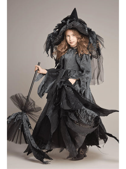 Midnight Witch Costume for Girls