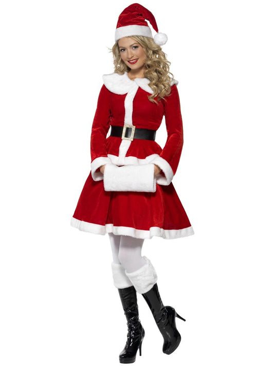 Miss Santa Costume, with Muff