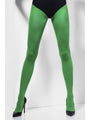 Green Opaque Tights for Women
