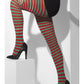 Opaque Tights, Red & Green, Striped Alternative View 1.jpg