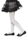 Opaque Tights, White, Age 6-12