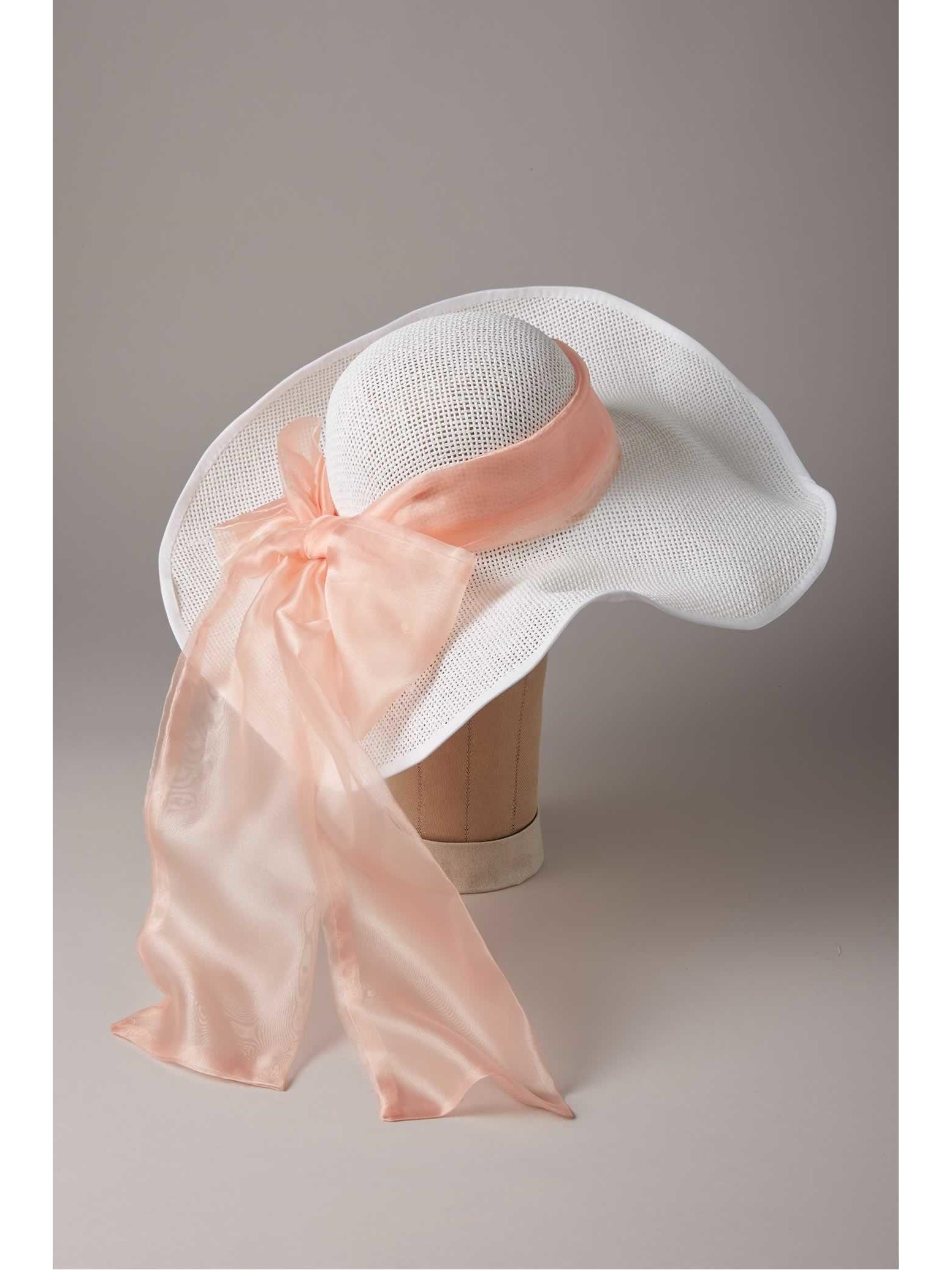 Peachy Southern Belle Hat