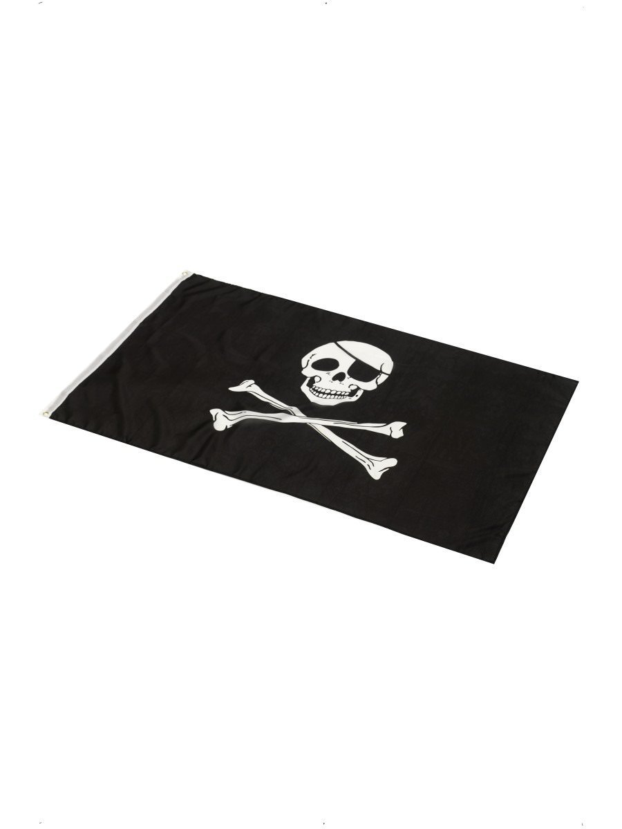 Pirate Flag, approx 152x91cm (5' x 3') Alternative View 1.jpg