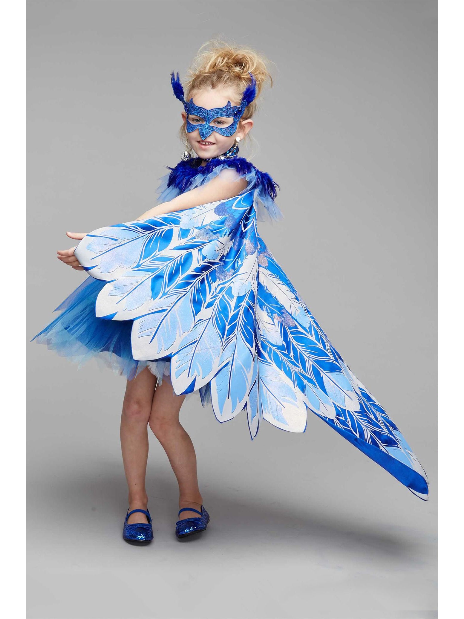 Pretty Bluebird Costume For Girls