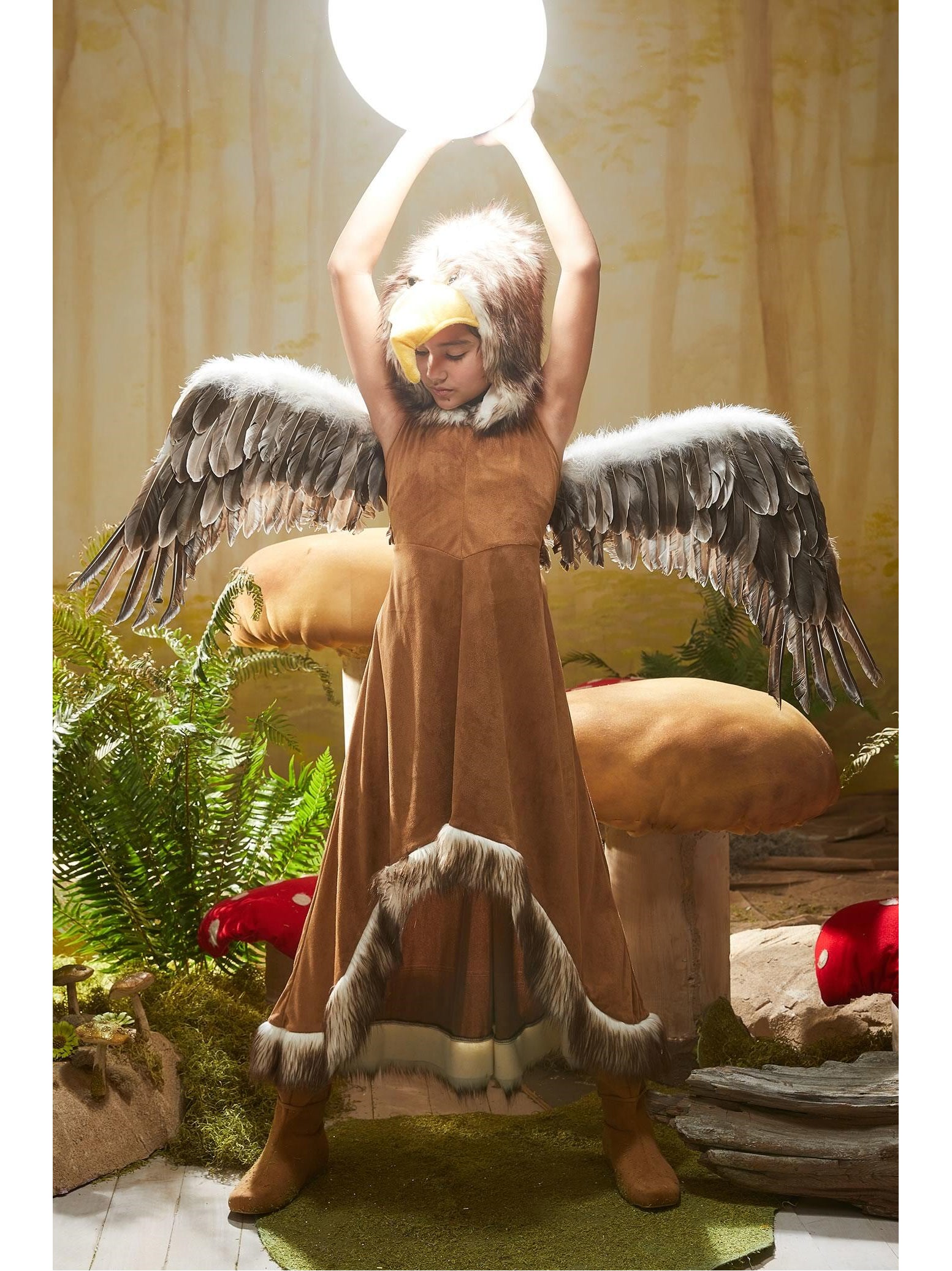 Regal Eagle Costume For Girls  bro alt2