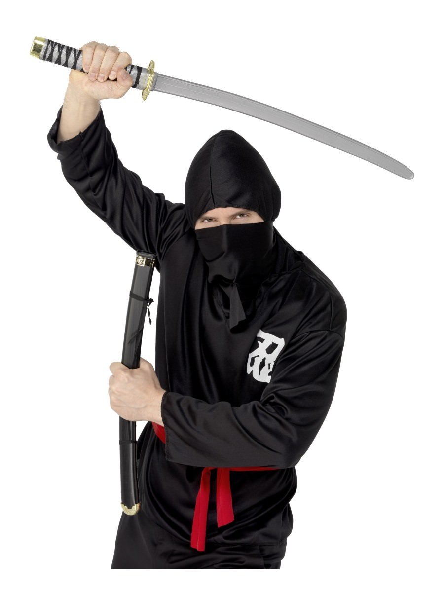 Ninja Double Sword Halloween Costume Accessory