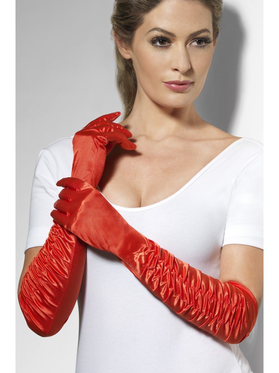 Temptress Gloves, Red
