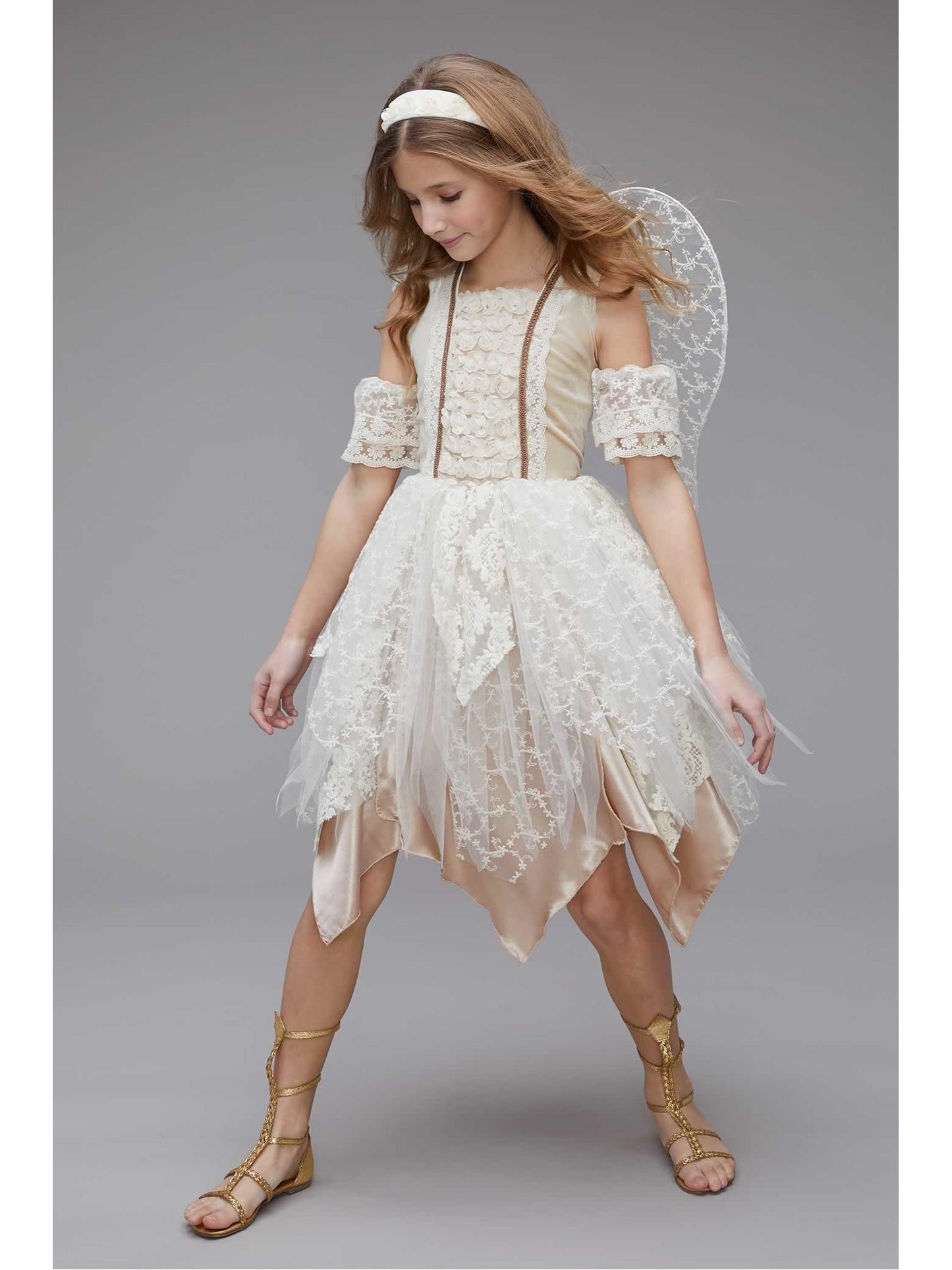 Vintage Boho Fairy Costume for Girls