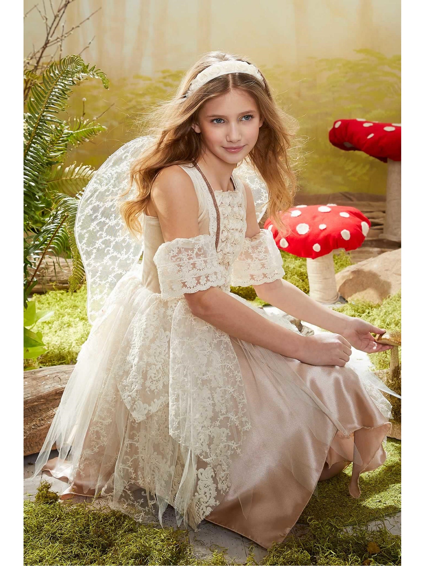 Vintage Boho Fairy Costume for Girls  cre alt1
