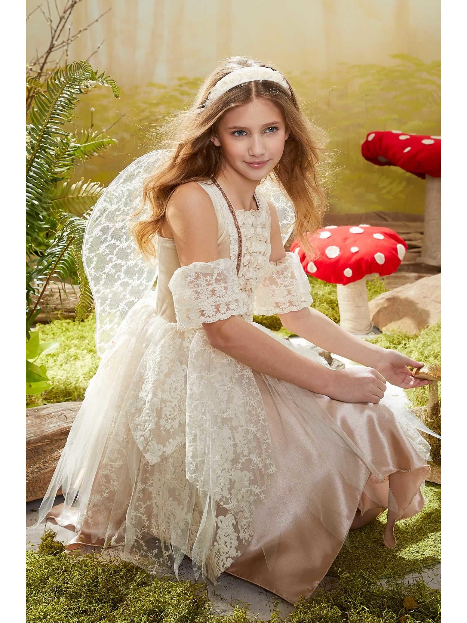 Vintage Boho Fairy Costume for Girls  cre alt1