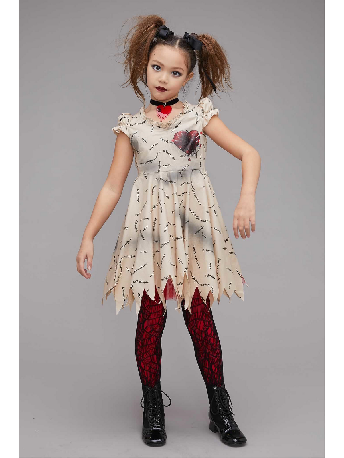 Voodoo Doll Costume for Girls Chasing Fireflies