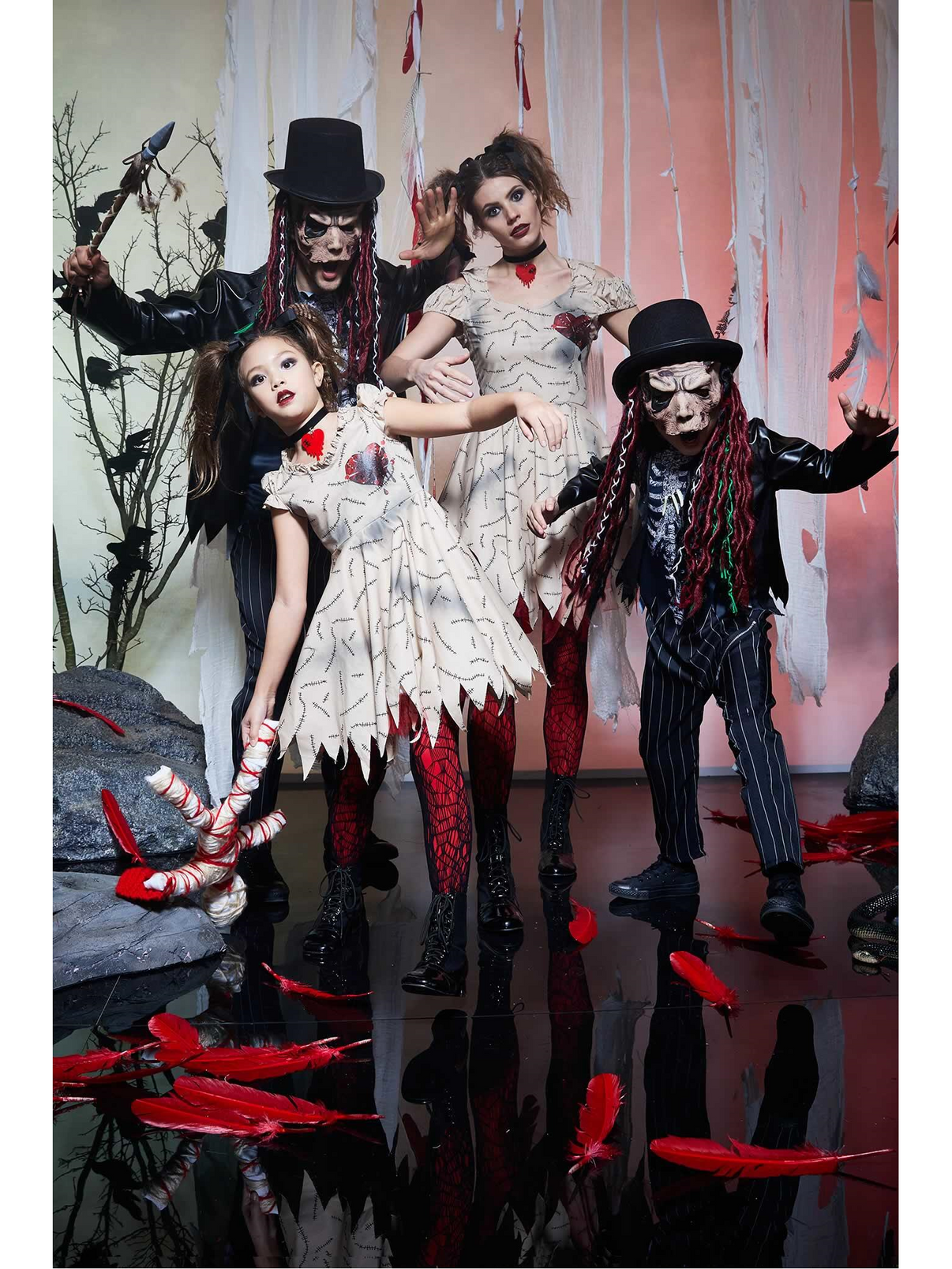 Voodoo Doll Costume for Girls Chasing Fireflies